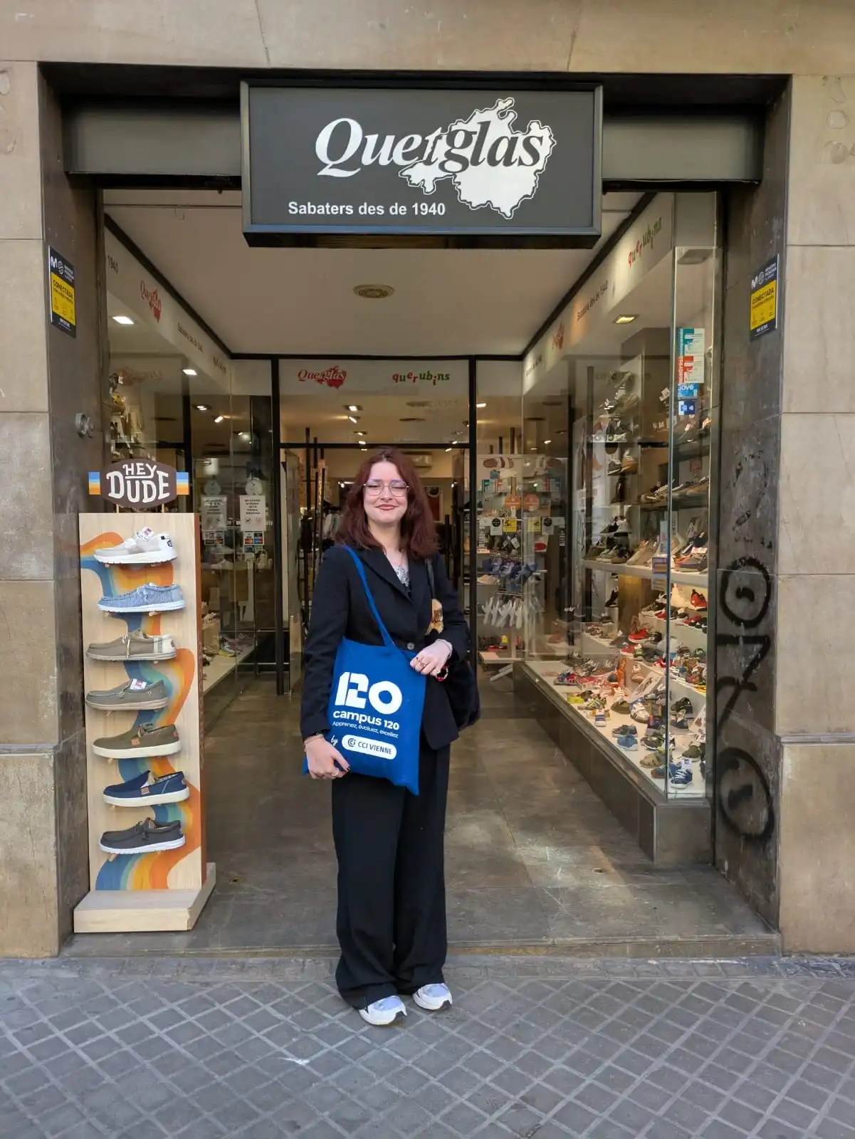 Erasmus+ retail intern in Barcelona.