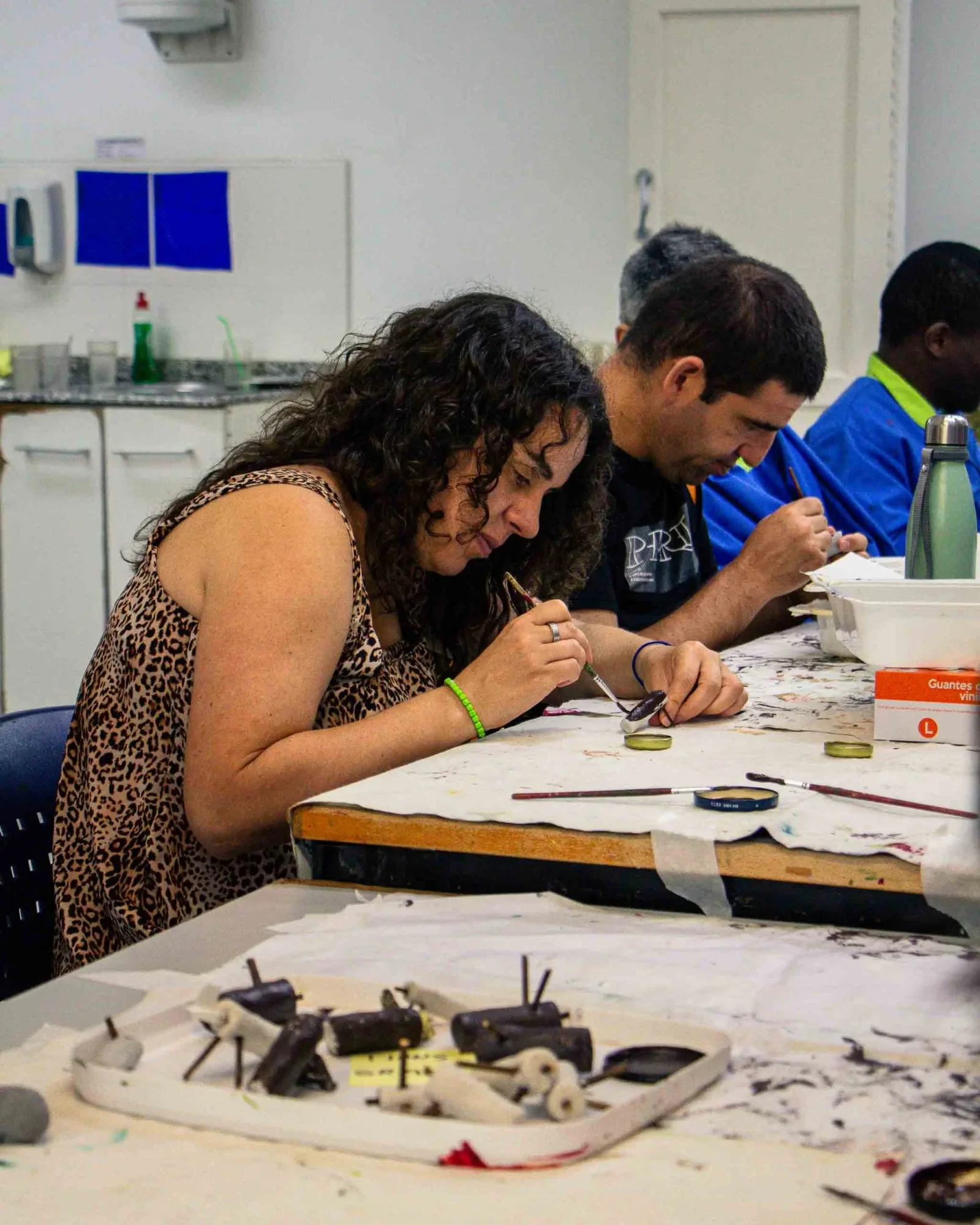 Creative workshop at the Foundaci&oacute; Estimia