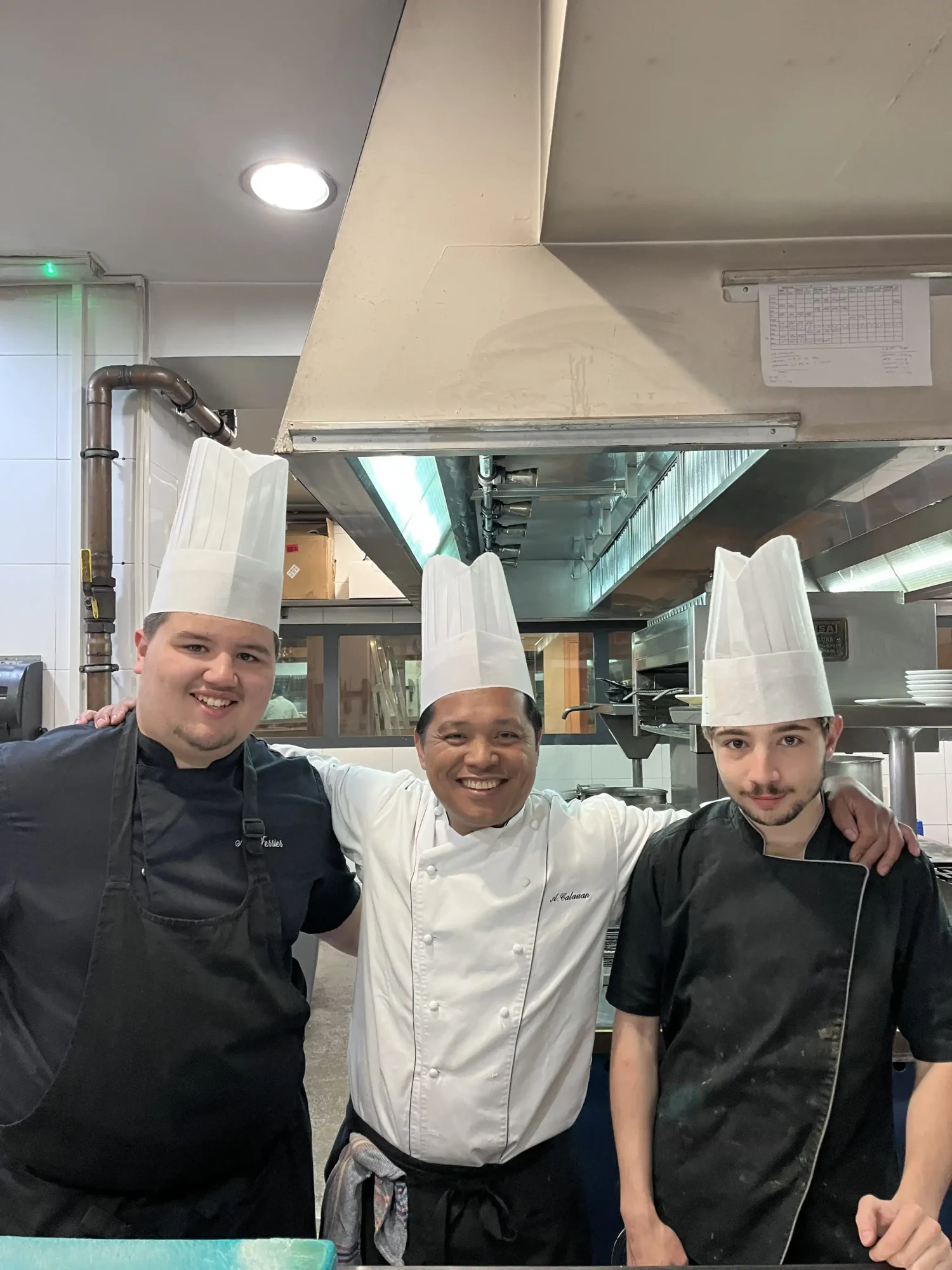 Les stagiaires en cuisine &agrave; Barcelone t&eacute;moignent.
