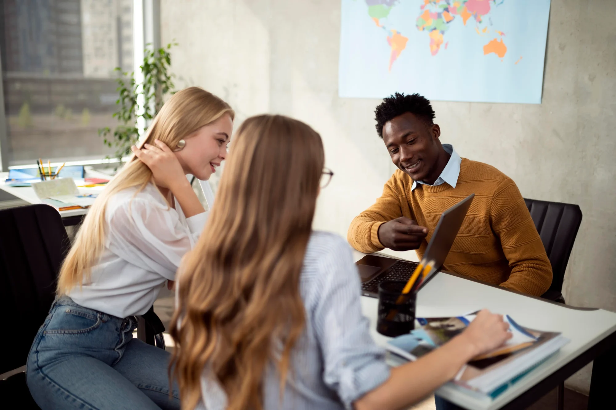 &eacute;tudiants en stage Eramus+ Espagne