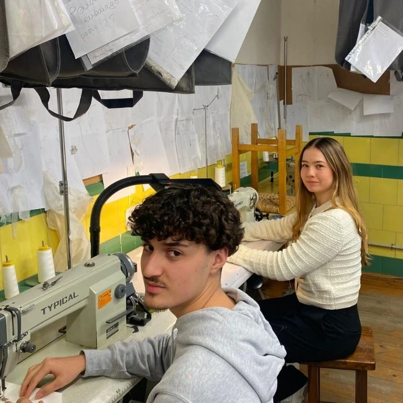 Alumna Erasmus+ en pr&aacute;cticas de moda y confecci&oacute;n